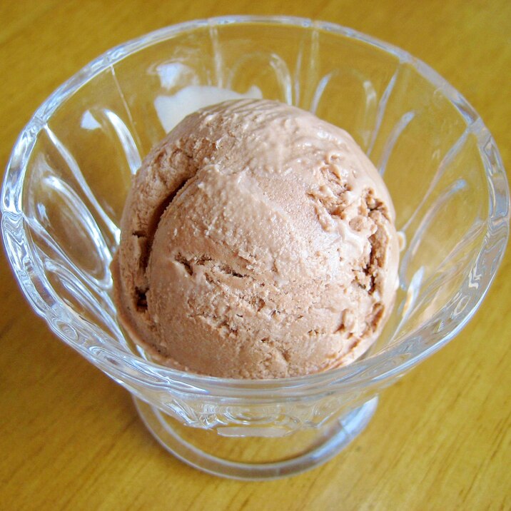 ３つを混ぜるだけ☆簡単チョコアイスクリーム
